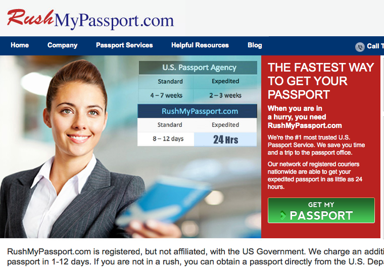 Rush My Passport | 1341 N Delaware Ave, Philadelphia, PA 19125, USA | Phone: (215) 600-4873