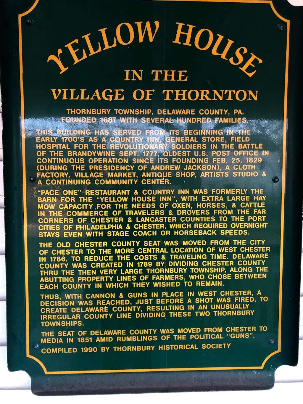 Thornton Village Historic District | Thornbury Township, IN 46514