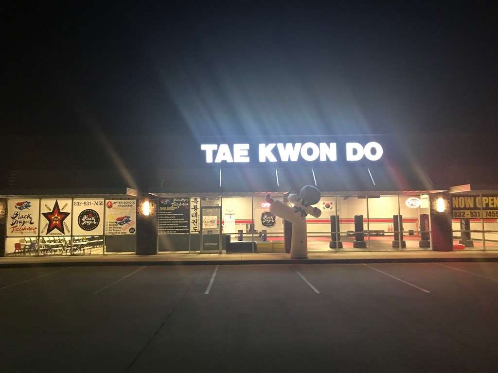 BLACK DRAGON TAEKWONDO | KATY MARTIAL ART CHILD CARE CENTER | 1420 Katy Flewellen Rd A-400, Katy, TX 77494, USA | Phone: (832) 931-7455