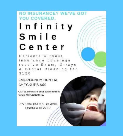 Infinity Smile Center | 755 TX-121 A200, Lewisville, TX 75067, USA | Phone: (972) 315-9214