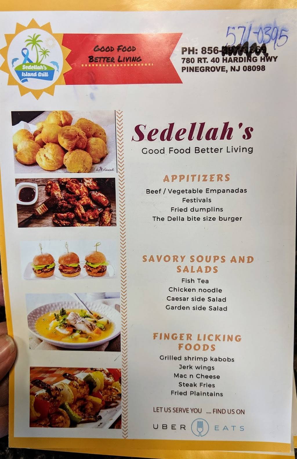 Sedellahs Island Grill | 780 Harding Hwy, Pilesgrove, NJ 08098, USA | Phone: (856) 571-0395