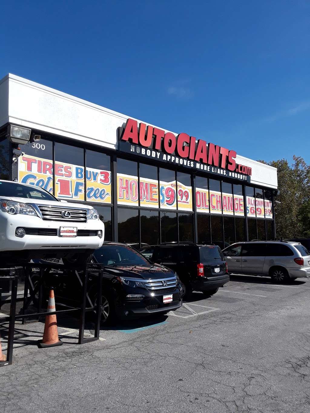 Auto Giants | 4600 Branch Ave, Marlow Heights, MD 20748, USA | Phone: (888) 918-6874