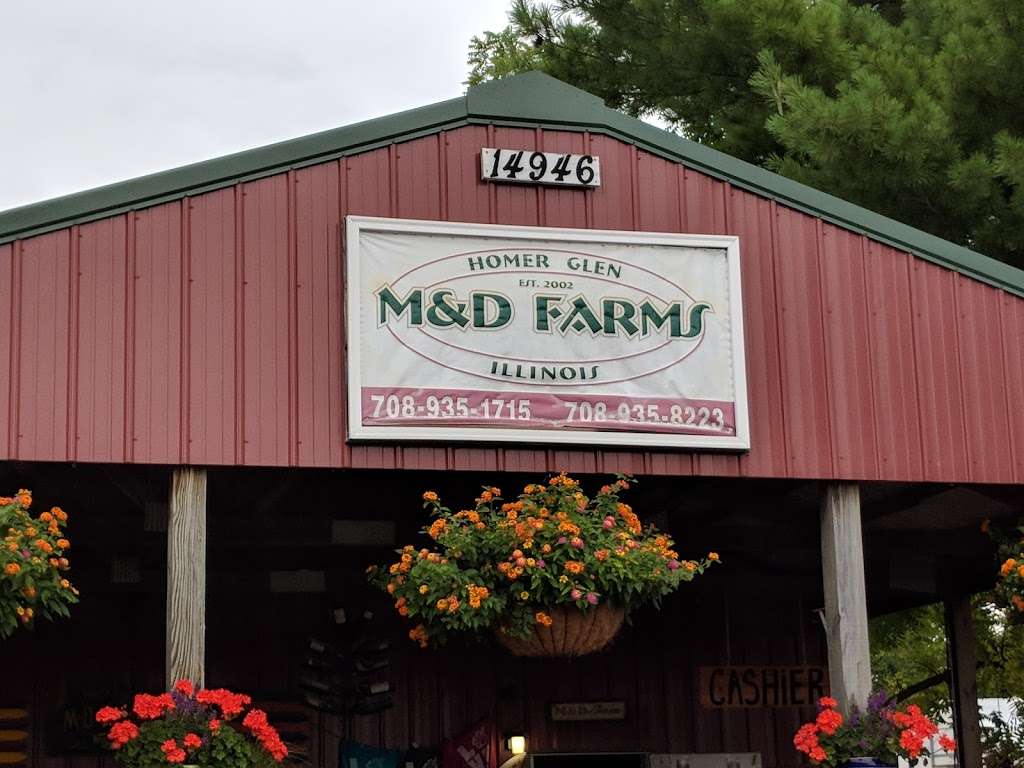 M & D Farms And Garden Center | 14946 S Bell Rd, Homer Glen, IL 60491, USA | Phone: (708) 935-1715