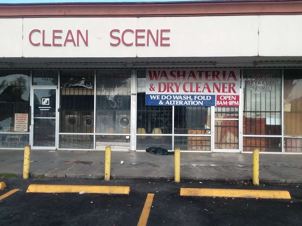 Clean Scene Laundromat | 11133 Albury Dr, Houston, TX 77096, USA | Phone: (713) 778-1345