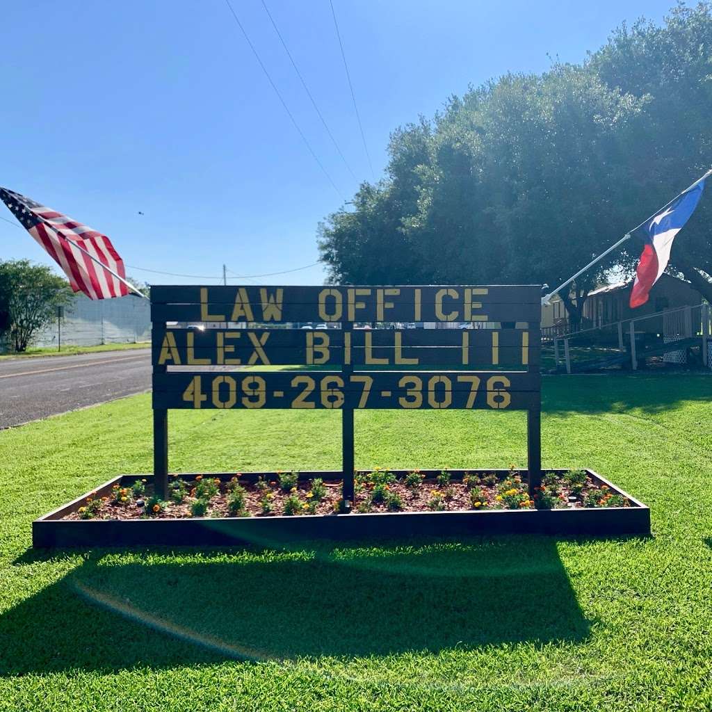 Law Office Of Alex Bill III | 609 Miller St, Anahuac, TX 77514 | Phone: (409) 267-3076