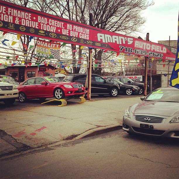 Amans Auto Field | 70-20 Queens Blvd, Woodside, NY 11377, USA | Phone: (718) 639-2626