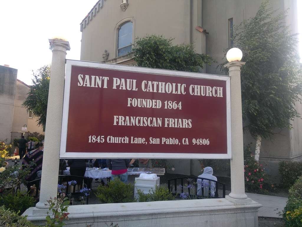 St Paul Catholic Church | 1835 Church Ln, San Pablo, CA 94806 | Phone: (510) 232-5931