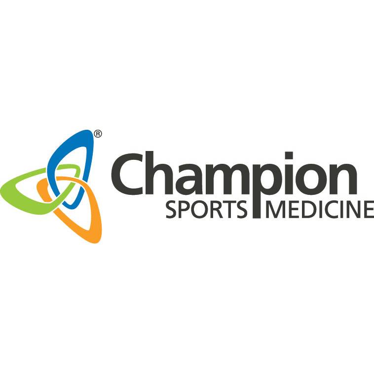 Champion Sports Medicine | 5295 Preserve Pkwy Suite 280, Hoover, AL 35244, USA | Phone: (205) 988-8542