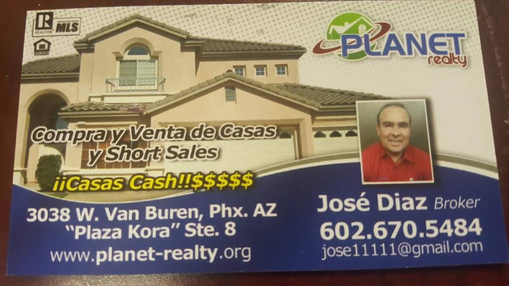 Planet Realty LLC | 3038 W Van Buren St, Phoenix, AZ 85009, USA | Phone: (602) 670-5484