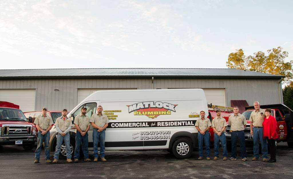 Matlock Plumbing Inc | 1542 Southpark Ct B, Columbus, IN 47201, USA | Phone: (812) 376-7992