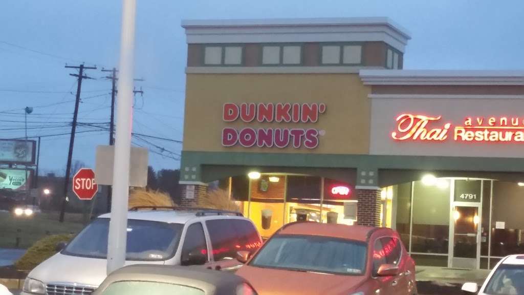 Dunkin Donuts | 4793 Tilghman St, Allentown, PA 18104 | Phone: (610) 395-5770
