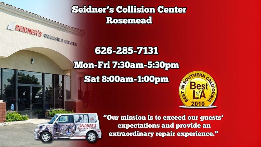 Seidners Collision Centers - Rosemead | 4500 Rosemead Blvd, Rosemead, CA 91770 | Phone: (626) 285-7131