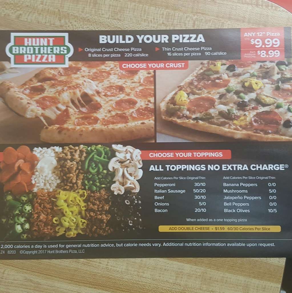 Hunt Brothers Pizza | 18131 A P Hill Blvd, Bowling Green, VA 22427, USA | Phone: (703) 342-6277