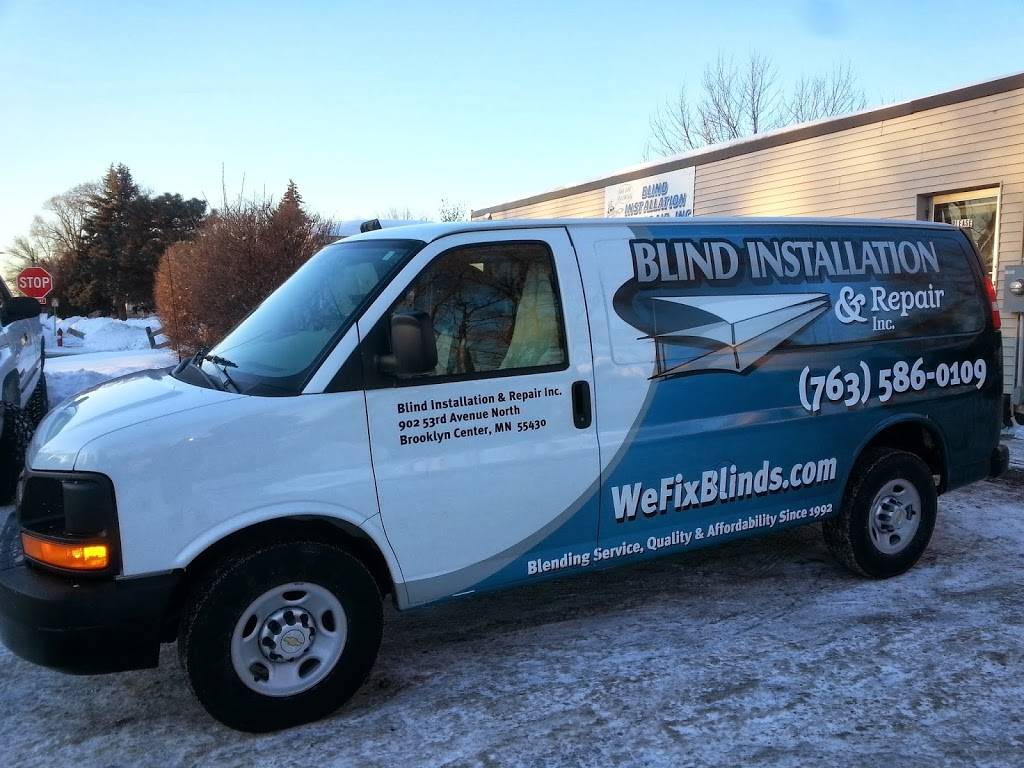 Blind Installation & Repair Inc. | 4800 W Broadway Ave, Crystal, MN 55429, USA | Phone: (763) 586-0109