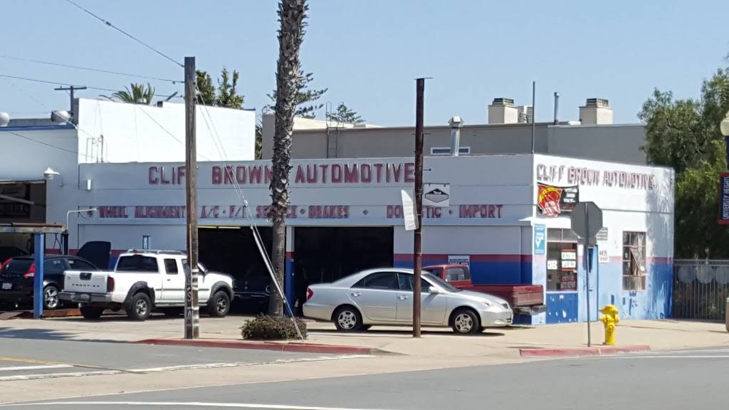 Cliff Brown Automotive | 4491 Park Blvd, San Diego, CA 92116, USA | Phone: (619) 297-4204