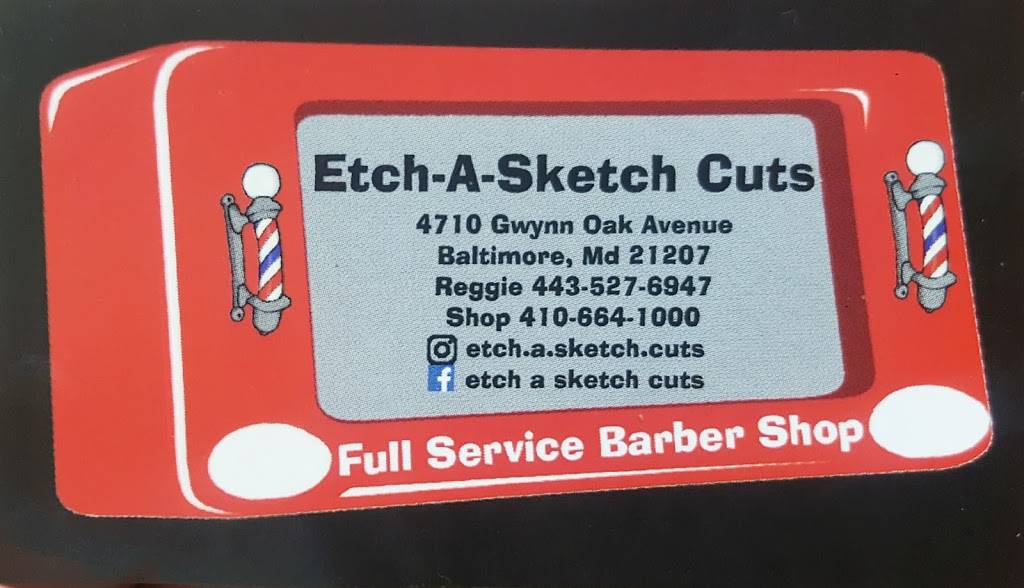 Etch-A-Sketch Cuts | 4710 Gwynn Oak Ave, Gwynn Oak, MD 21207, USA | Phone: (410) 664-1000