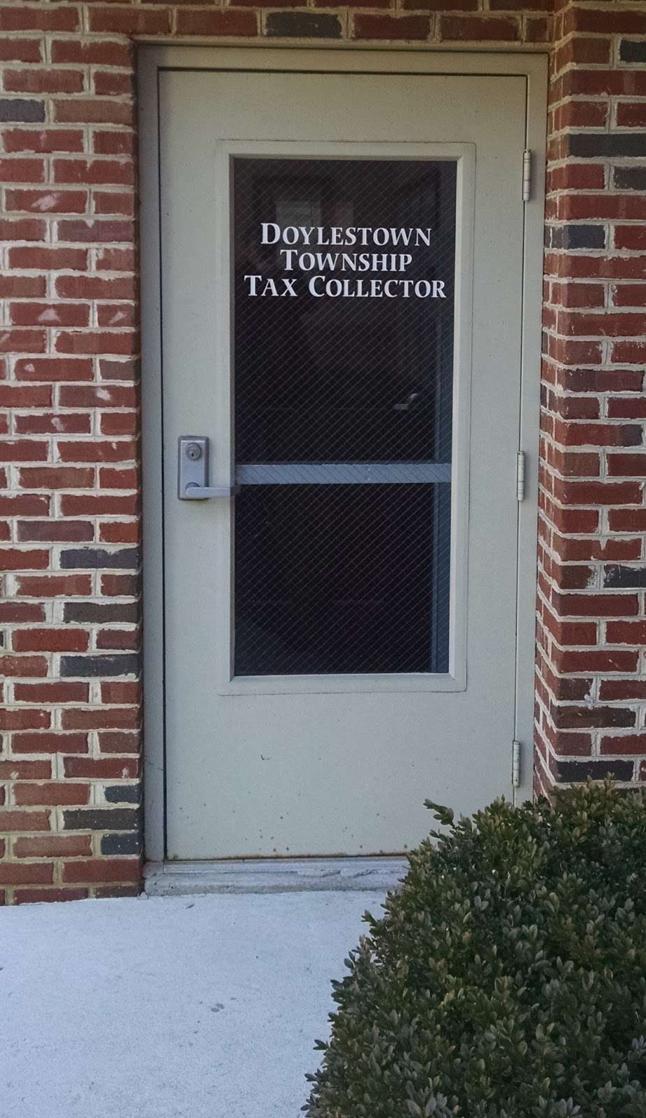 Doylestown Township Tax Collectors Office | 11 Duane Rd, Doylestown, PA 18901, USA | Phone: (267) 247-5066