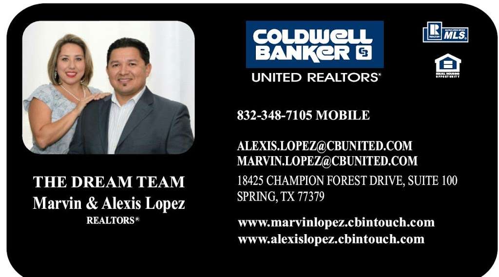 Lopez & Lexie Realty Group LLC : Marvin and Alexis Lopez | 18425 Champion Forest Dr #230, Spring, TX 77379, USA | Phone: (832) 348-7105