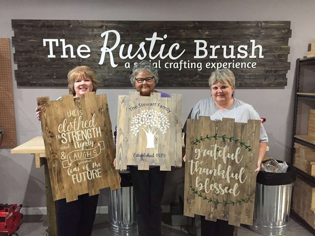 The Rustic Brush | 11605 S Fry Rd #102, Fulshear, TX 77441, USA | Phone: (281) 616-5865