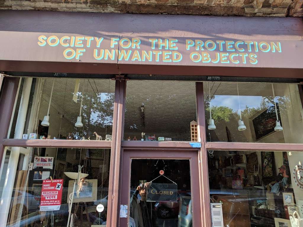 The Society for the Protection of Unwanted Objects | 125 Dulwich Rd, Herne Hill, London SE24 0NG, UK | Phone: 07817 538872