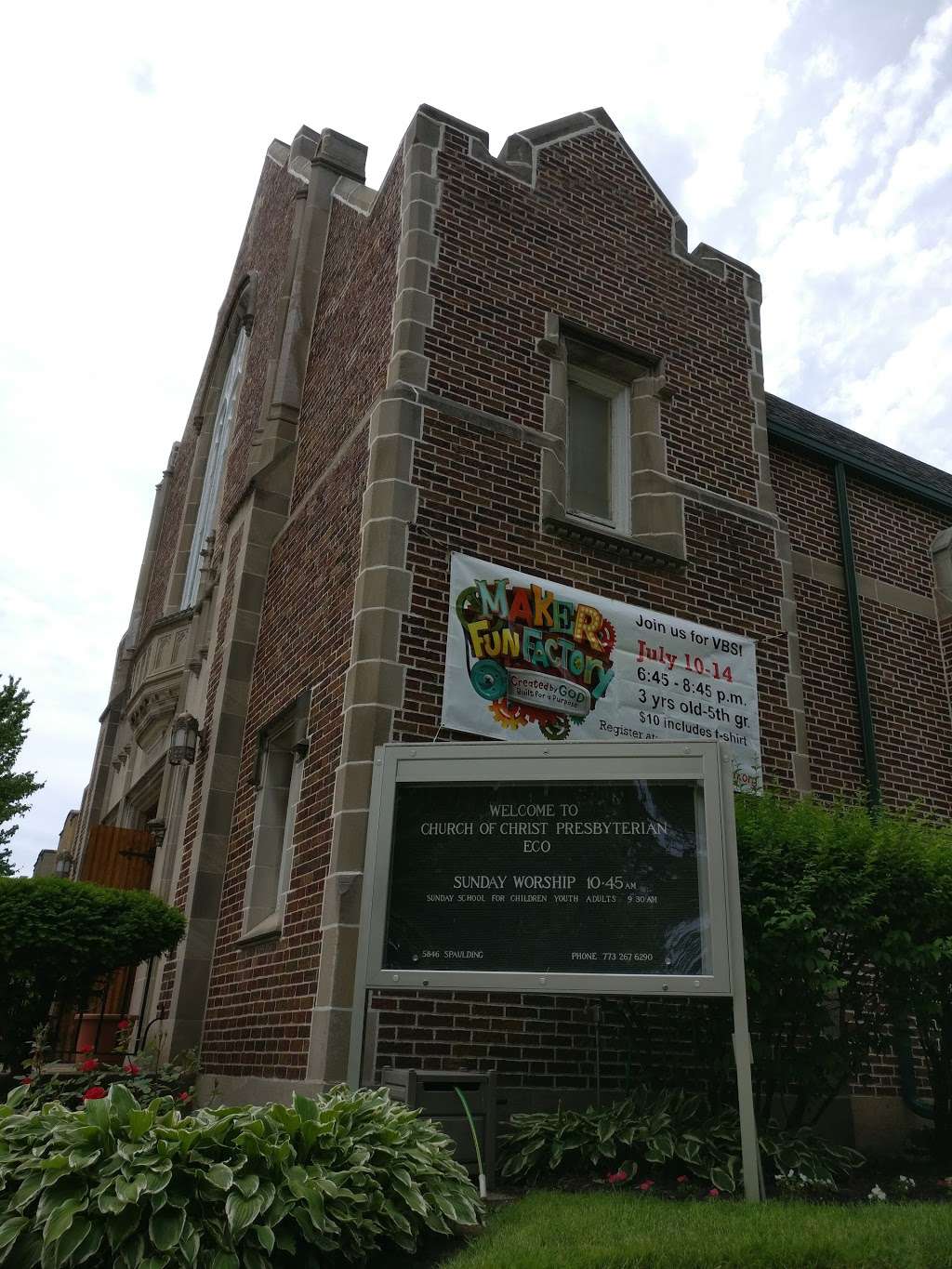 Church of Christ Presbyterian | 5846 N Spaulding Ave, Chicago, IL 60659, USA | Phone: (773) 267-6290