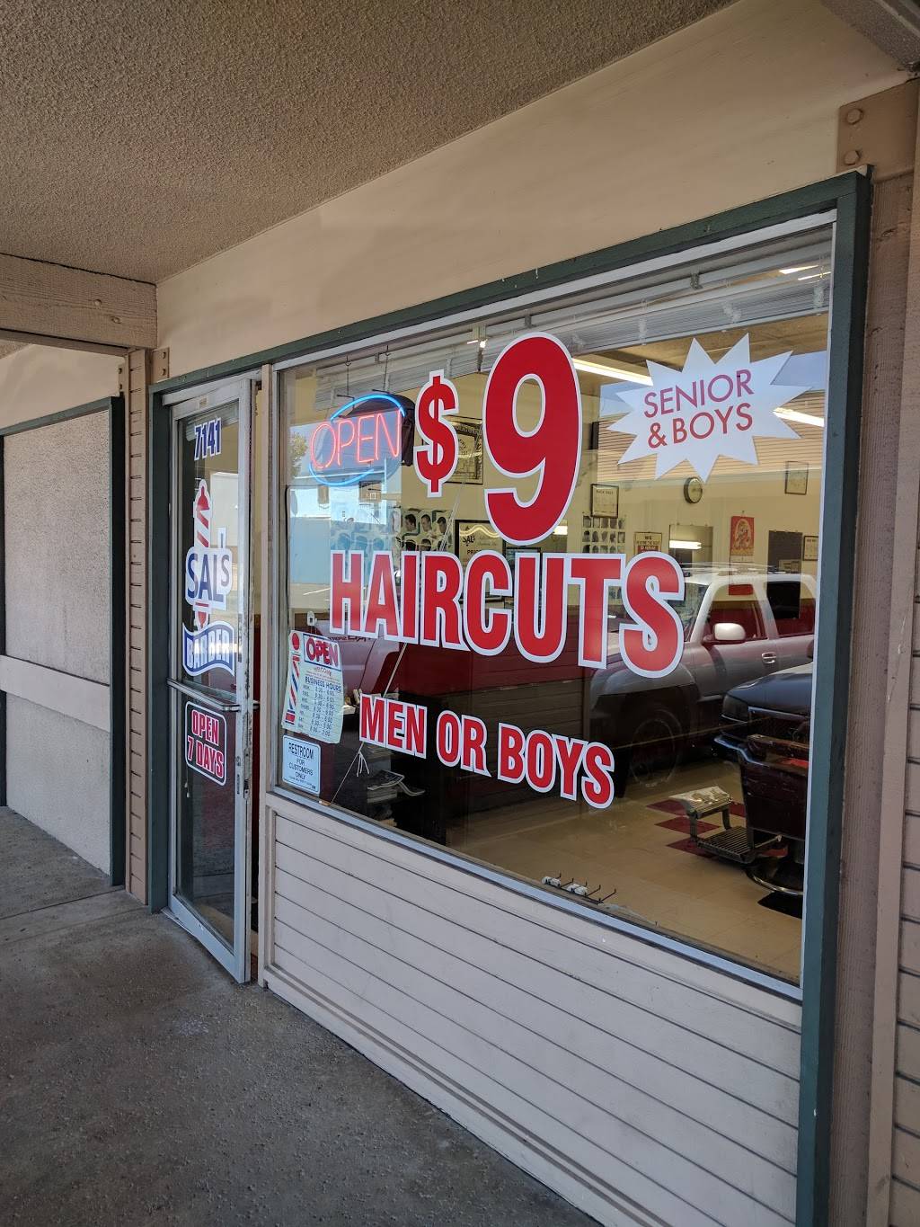 Sals Barbers Shop | 7141 Broadway, Lemon Grove, CA 91945, USA | Phone: (619) 463-0367