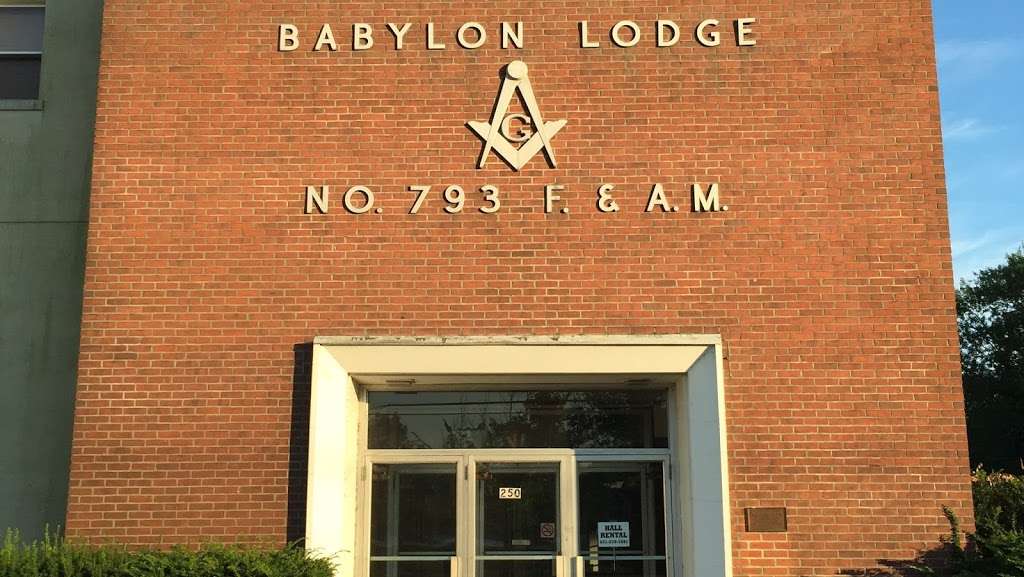 Babylon Masonic Lodge No. 793 F. & A. M. | 250 W Main St, Babylon, NY 11702, USA | Phone: (631) 539-7681