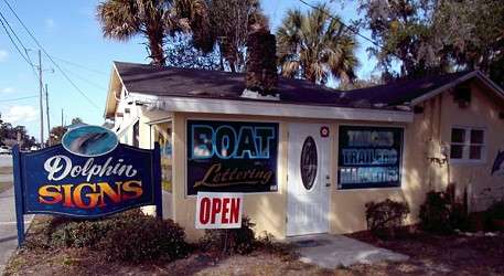 Dolphin Signs | 825 E 20th Ave, New Smyrna Beach, FL 32169, USA | Phone: (386) 423-6206