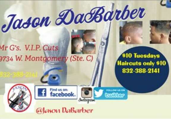 Mr. Gs V.I.P. Cuts | 6314 W Little York Rd, Houston, TX 77091, USA | Phone: (713) 410-4844