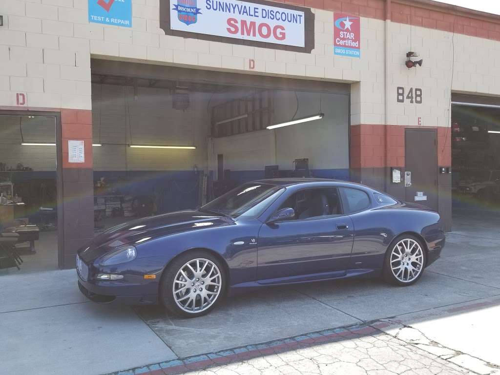 Sunnyvale Discount Smog - Star Certified Station | 848 W Evelyn Ave, Sunnyvale, CA 94086 | Phone: (408) 685-2901