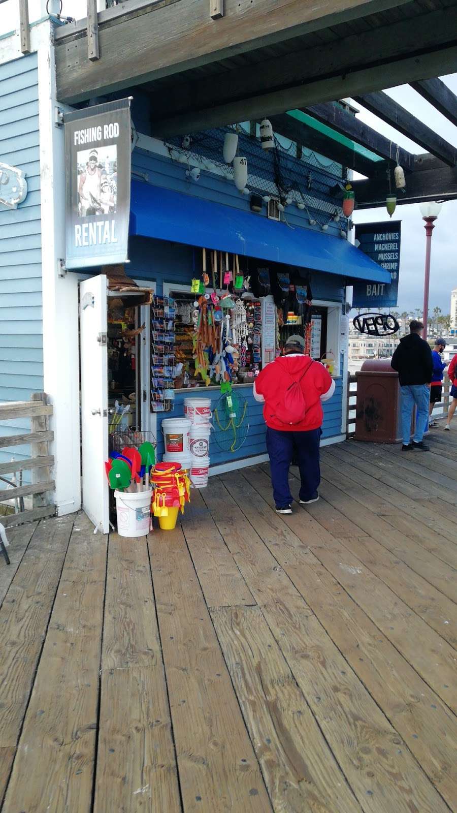 Oceanside Pier Bait Store | 10 Oceanside Pier, Oceanside, CA 92054, USA | Phone: (760) 722-3936