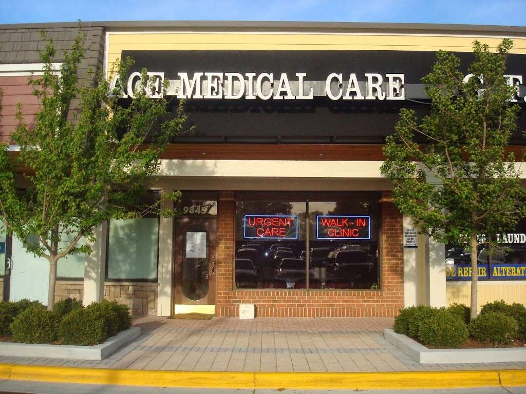 Ace Medical Care | 9845 Georgetown Pike, Great Falls, VA 22066 | Phone: (703) 757-0311