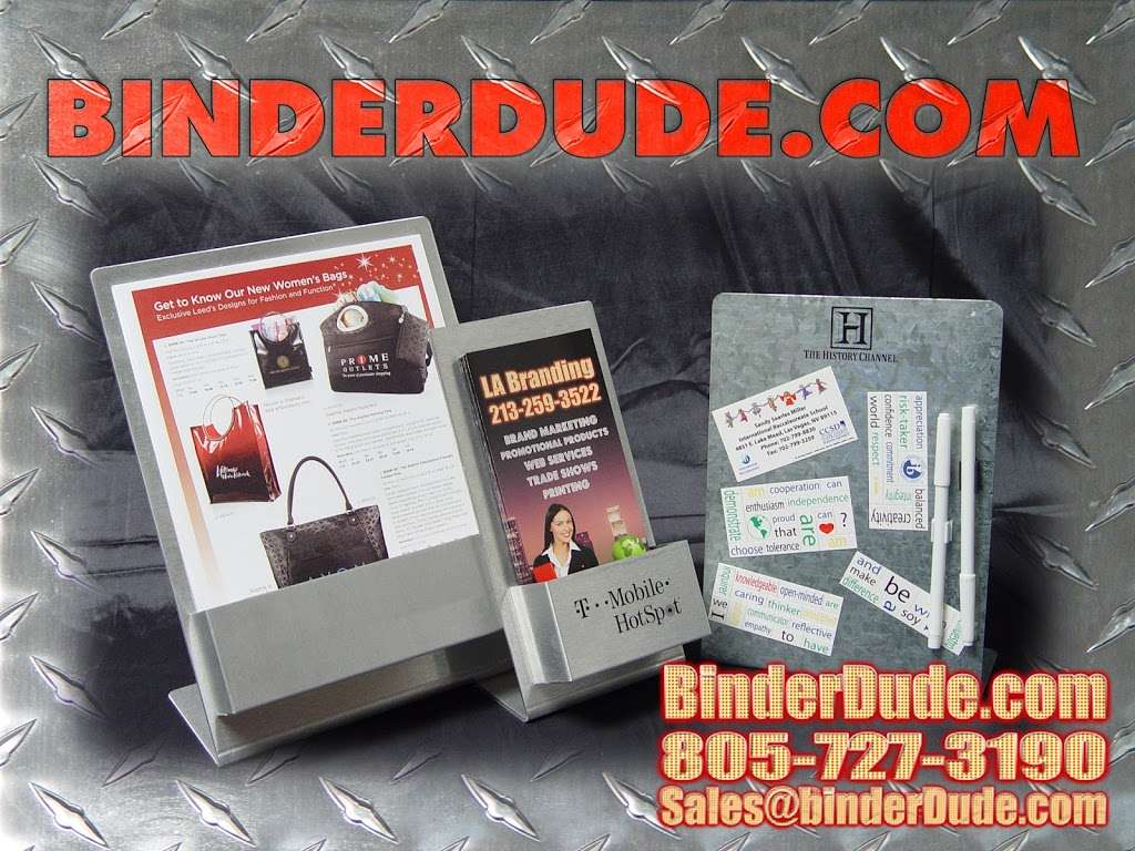Binder Dude | 2953 Honolulu Ave, Glendale, CA 91214 | Phone: (805) 727-3190
