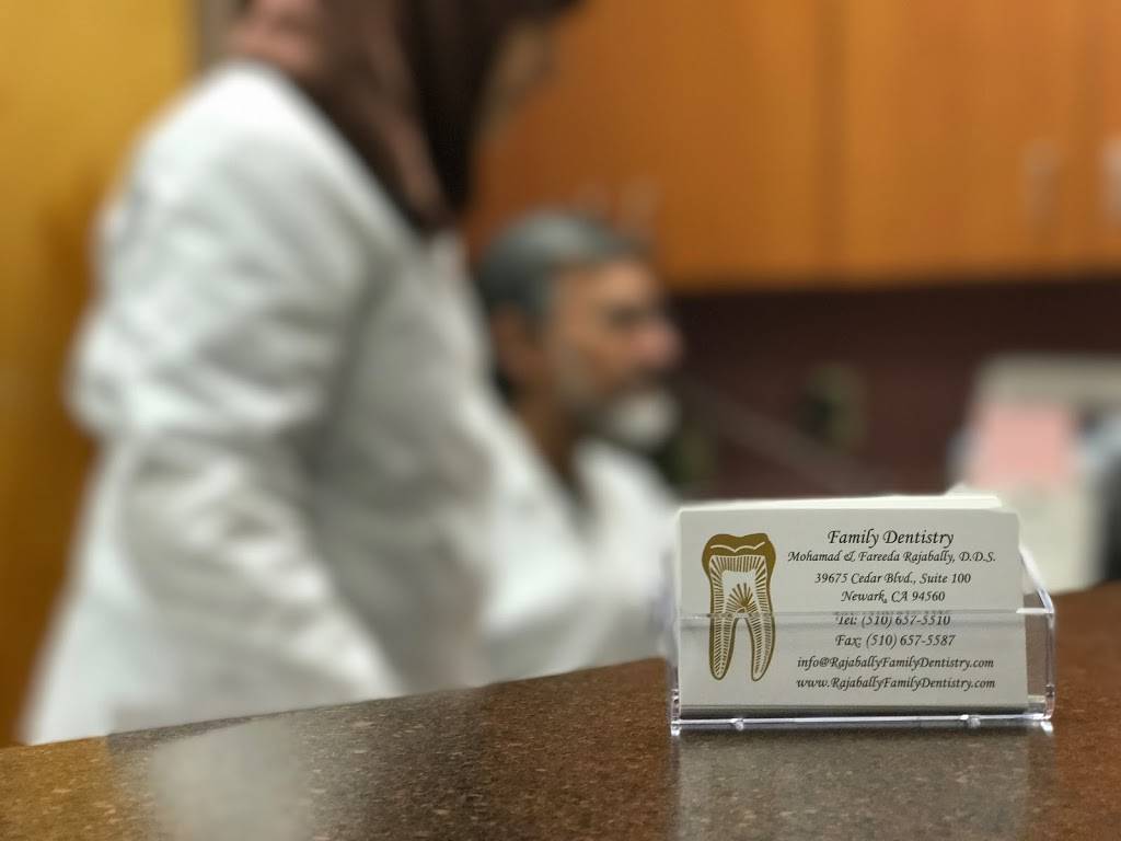 Rajabally Family Dentistry | 39675 Cedar Blvd #100, Newark, CA 94560, USA | Phone: (510) 657-5510