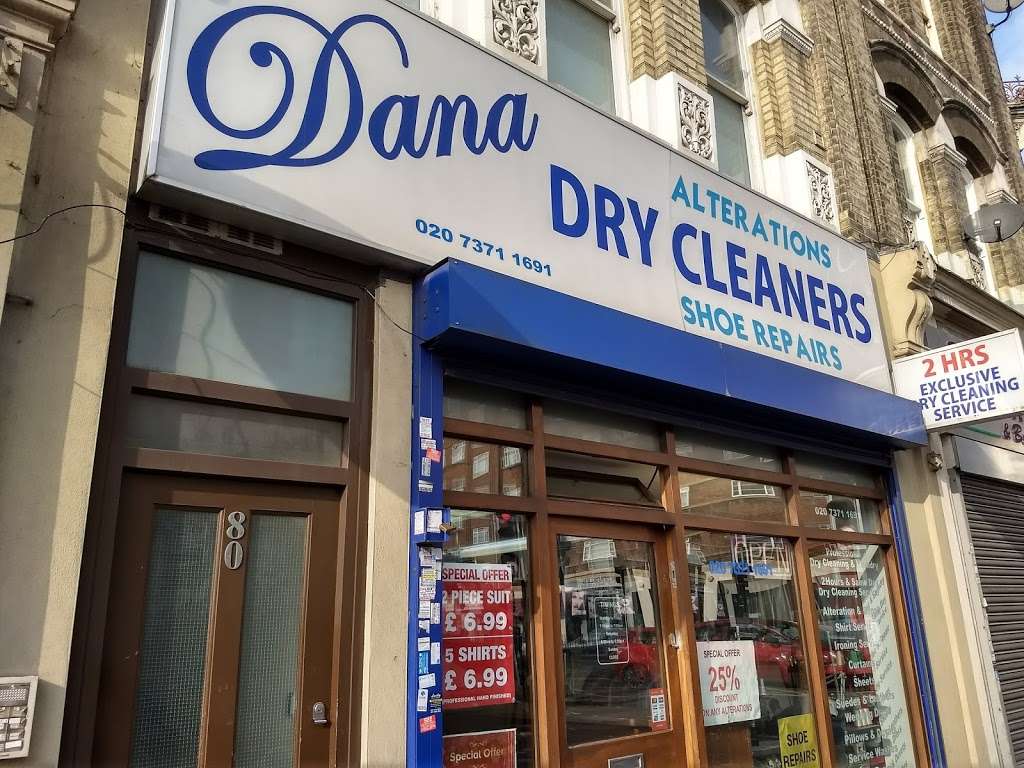 Dana dry cleaners | 80 North End Rd, Hammersmith, London W14 9ES, UK | Phone: 020 7371 1691