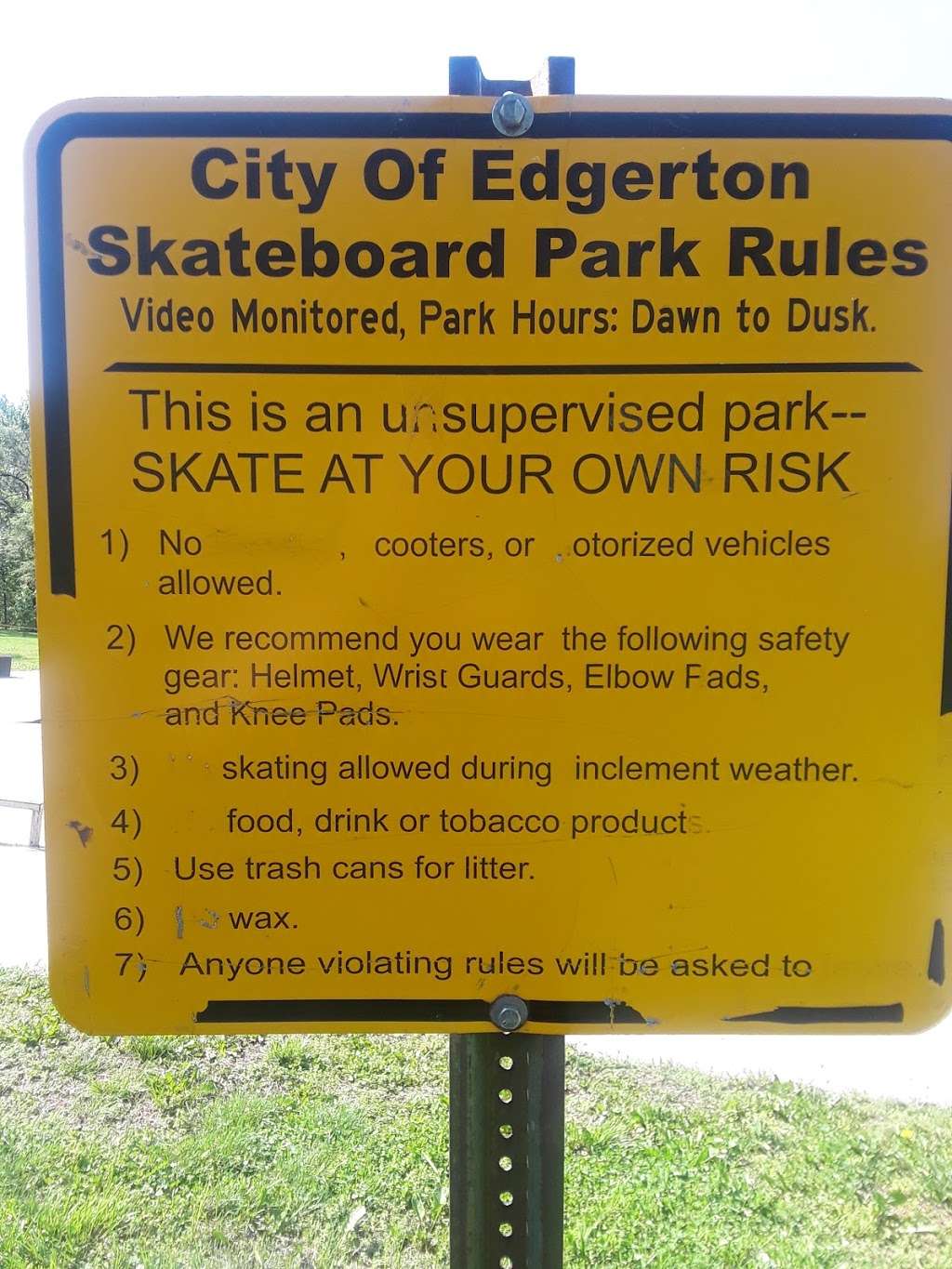 Edgerton Skate Park EDG | n 64444, 404 N Platte Ave, Edgerton, MO 64444