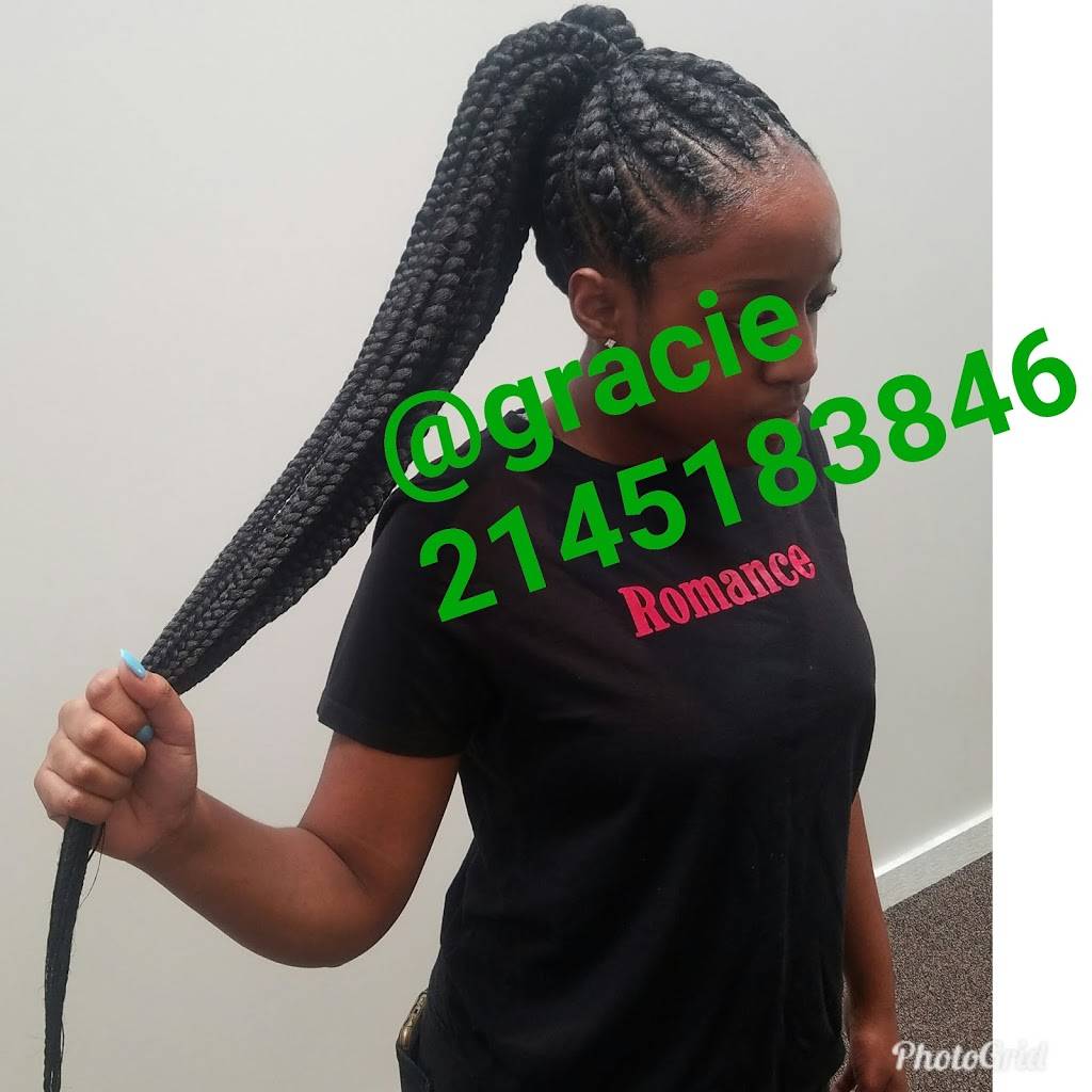 Gracie Hair Braiding | 1100 Business Pkwy #140, Richardson, TX 75081, USA | Phone: (214) 518-3846