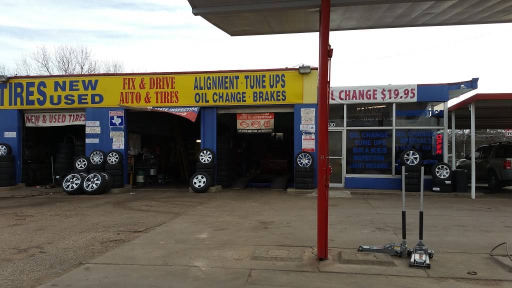 Fix & Drive Auto & Tires | 1630 W Bruton Rd, Mesquite, TX 75149, USA | Phone: (214) 774-9218