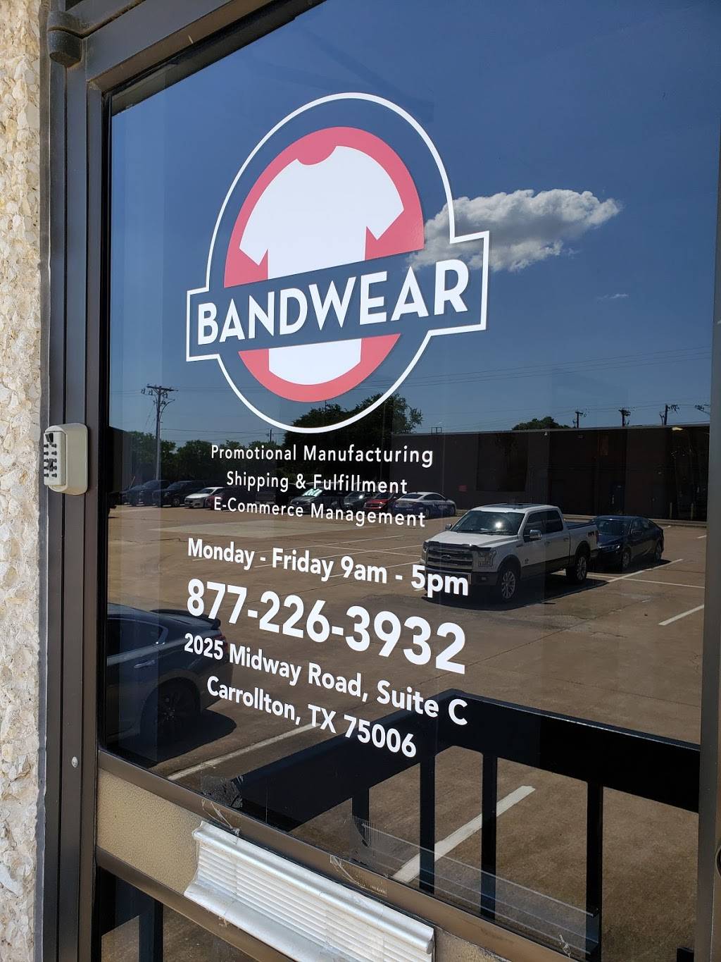 Bandwear | 2025 Midway Rd #C, Carrollton, TX 75006 | Phone: (877) 226-3932