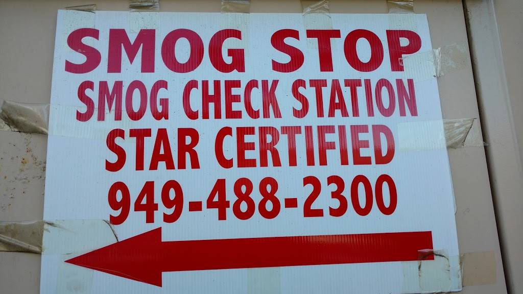 Smog Stop | 33047 Calle Aviador #D, San Juan Capistrano, CA 92675, USA | Phone: (949) 488-2300