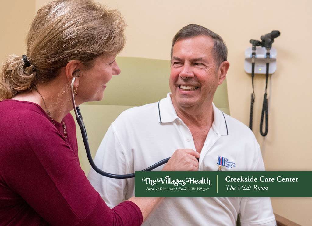 The Villages Health Creekside Care Center | 1050 Old Camp Rd Building 100, The Villages, FL 32162, USA | Phone: (352) 674-1760