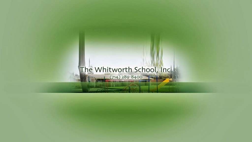 The Whitworth School, Inc. | 1130 E Walnut Ave, Orange, CA 92867, USA | Phone: (714) 289-8400