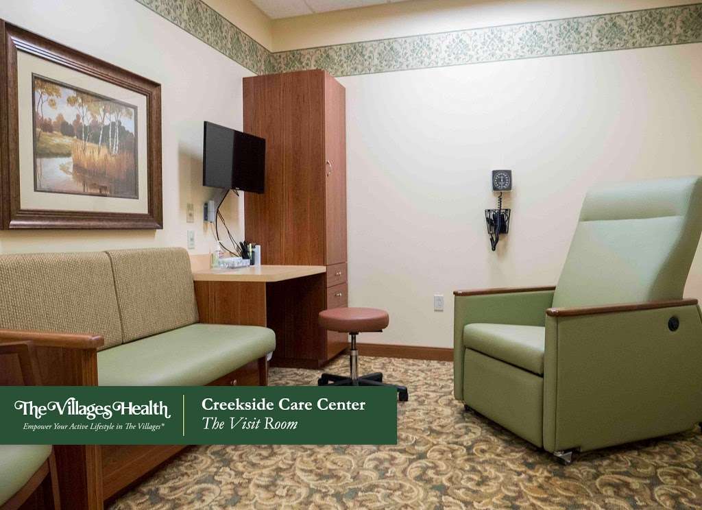 The Villages Health Creekside Care Center | 1050 Old Camp Rd Building 100, The Villages, FL 32162, USA | Phone: (352) 674-1760