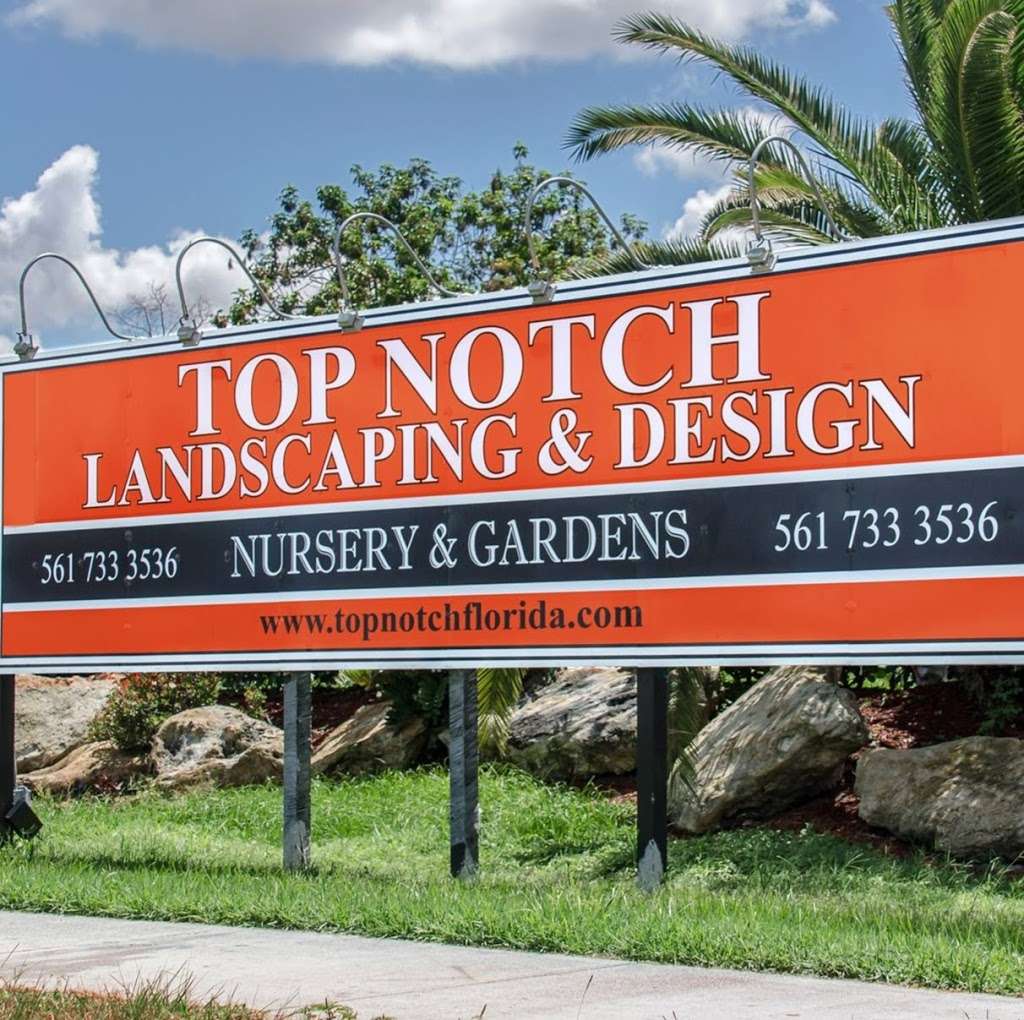 Top Notch Landscaping & Tree Service | 9655 87th Pl S, Boynton Beach, FL 33472, USA | Phone: (561) 733-3536