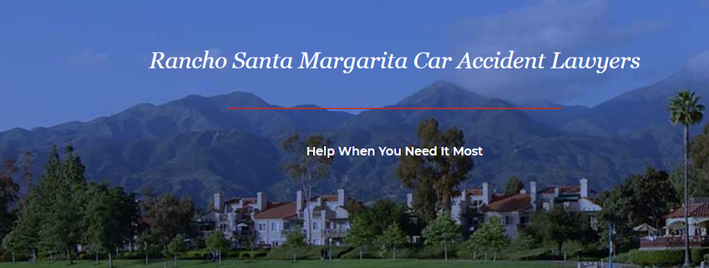 Rancho Santa Margarita Car Accident Lawyers | 30212 Tomas Suite 180, Rancho Santa Margarita, CA 92688 | Phone: (949) 398-4641