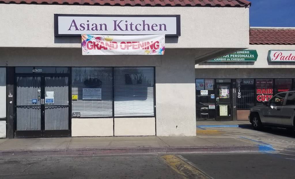 Asian Kitchen | 4579 E Kings Canyon Rd STE 102, Fresno, CA 93702, USA | Phone: (559) 478-5095