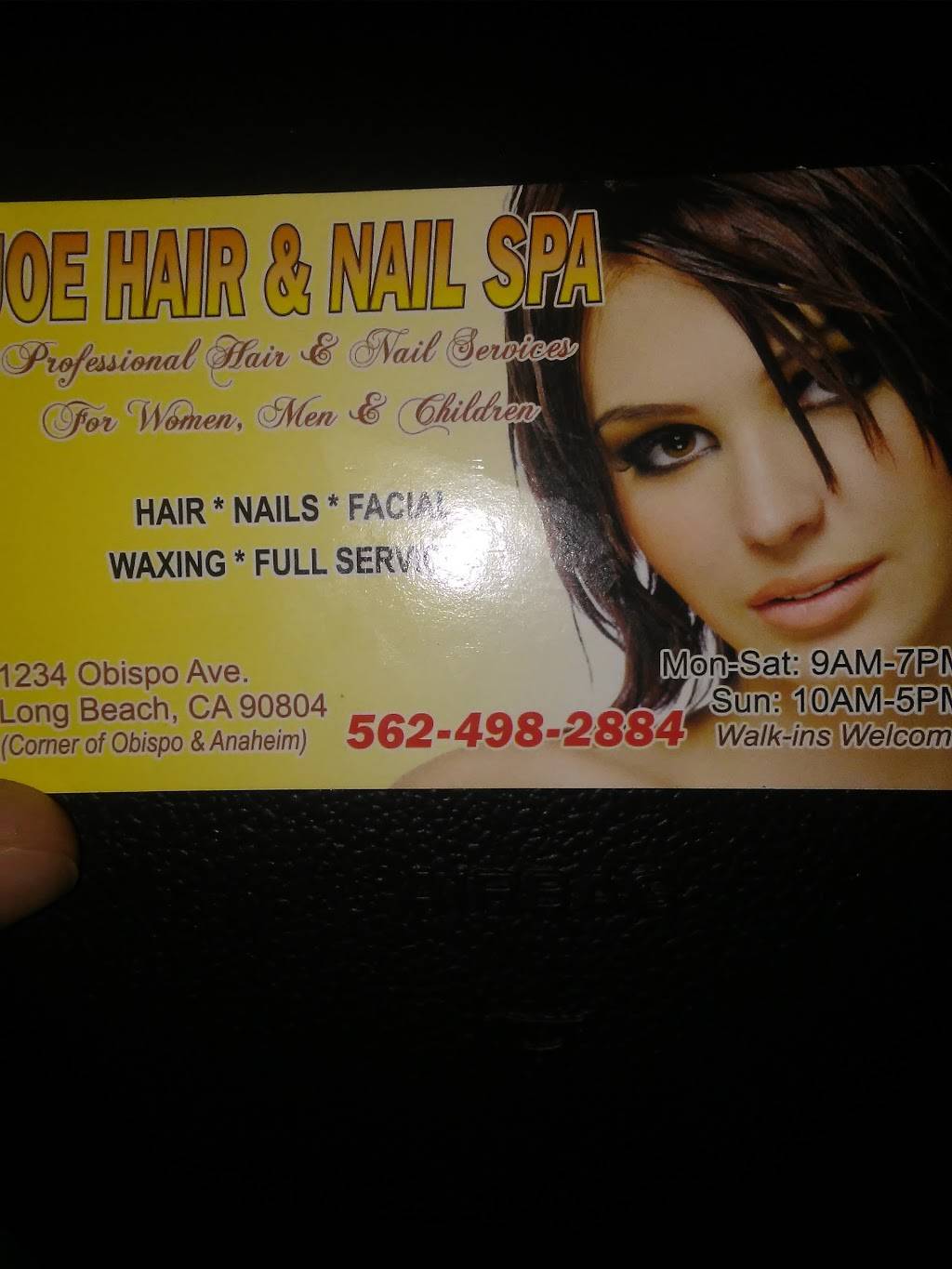 Joes Hair & Nail Spa | 1234 Obispo Ave, Long Beach, CA 90804, USA | Phone: (562) 498-2884