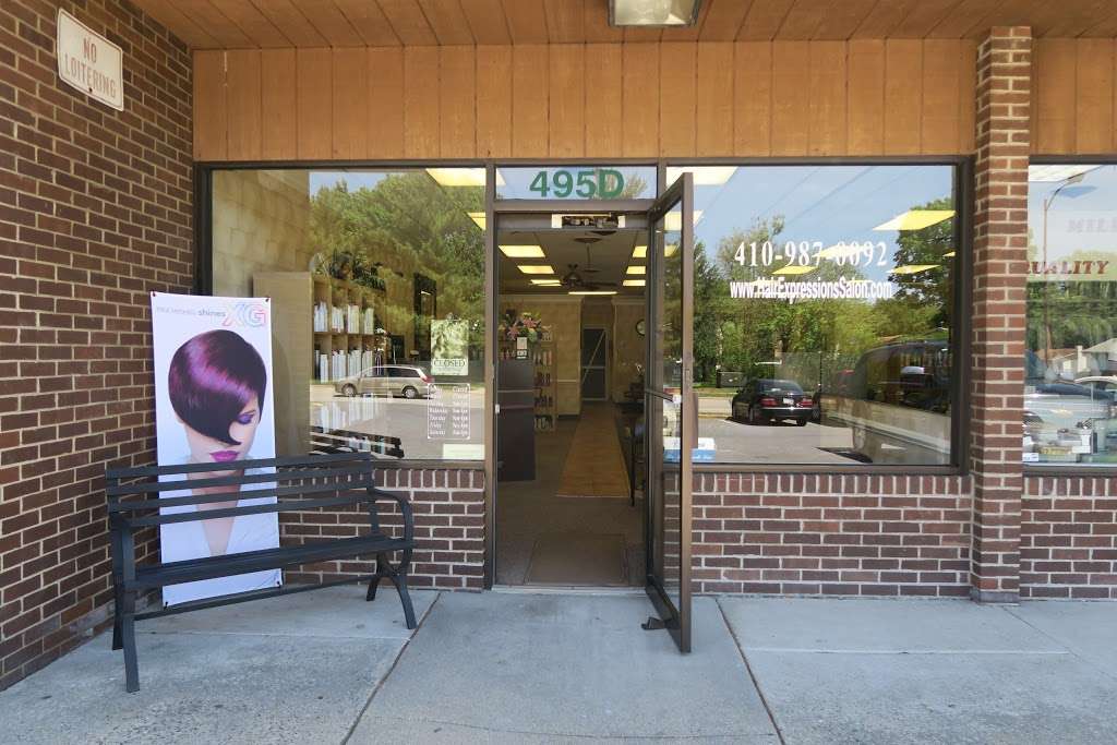 Hair Expressions Salon | 495 Old Mill Rd Suite D, Millersville, MD 21108, USA | Phone: (410) 987-0092