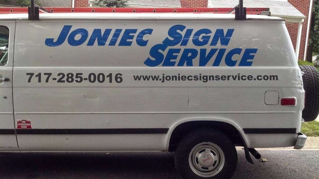 Joniec Sign Service | 3545 Marietta Ave, Lancaster, PA 17601, USA | Phone: (717) 285-0016
