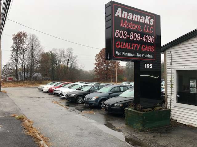 Anamaks Motors | 195 Central St, Hudson, NH 03051, USA | Phone: (603) 809-4196